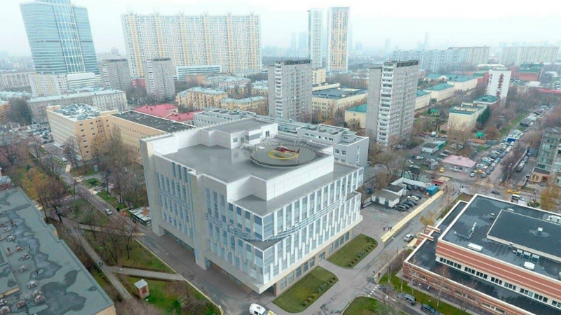 Корпус с вертолетной площадкой Боткинской больницы построят раньше срока