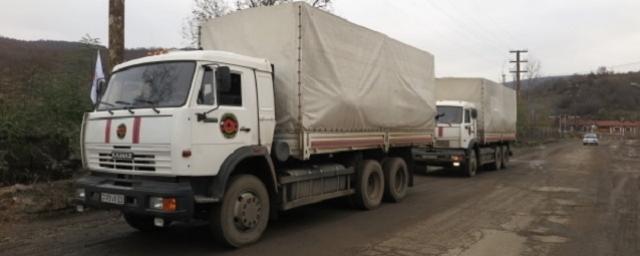 МЧС России направит в Карабах 54 вагона с гуманитарной помощью
