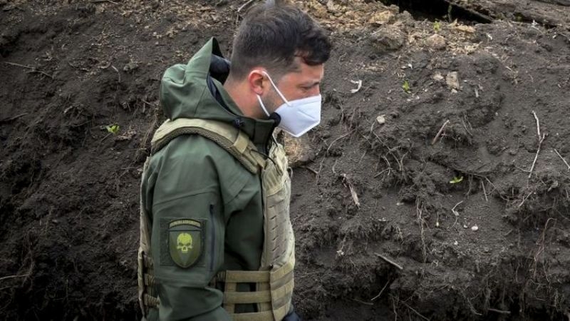 Зеленский почтил память уничтоженных в Донбассе АТОшников