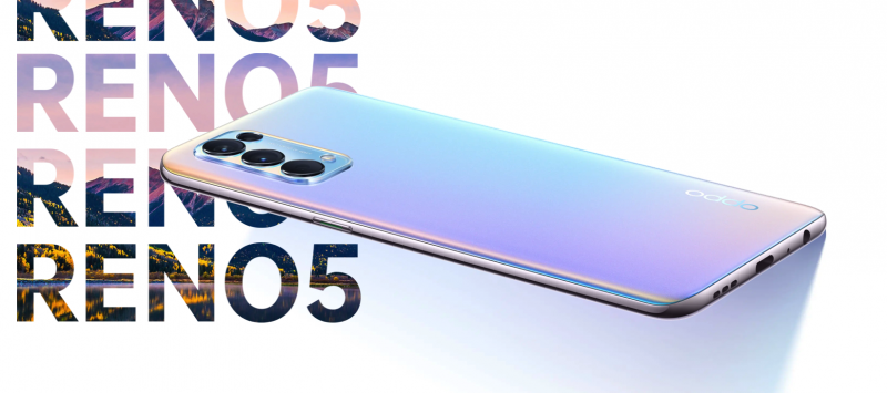 OPPO Reno 5 4G: 6.4-дюймовый AMOLED-дисплей на 90 Гц, чип Snapdragon 720G, квадро-камера, Android 11 и ценник в $377