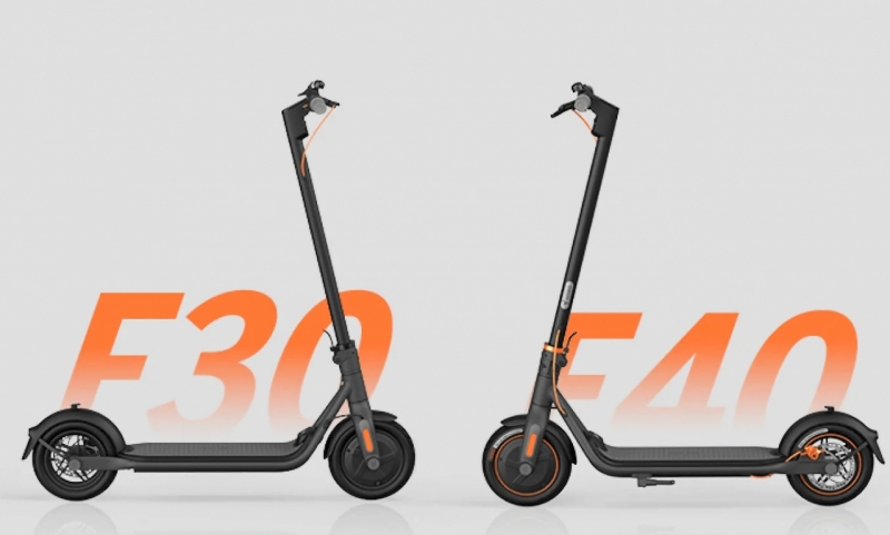 Ninebot KickScooter F30 и KickScooter F40 на Indiegogo: серия электросамокатов с запасом хода до 40 км, круиз-контролем и ценником от $529