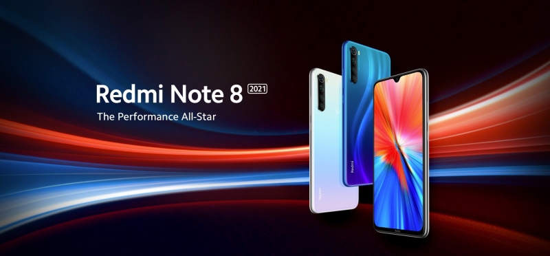 Xiaomi официально представила Redmi Note 8 (2021): бюджетник с IPS-экраном на 6.3 дюйма, чипом MediaTek Helio G85 и квадро-камерой на 48 МП