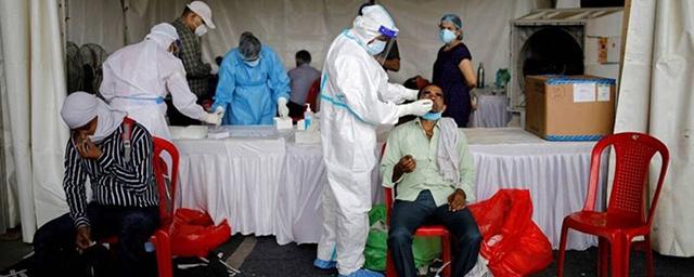 Индия установила новый антирекорд по числу умерших от коронавируса за сутки