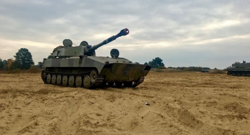 ВСУ показали, как гигантские артиллерийские установки «Гвоздика» уничтожают российскую технику (видео)