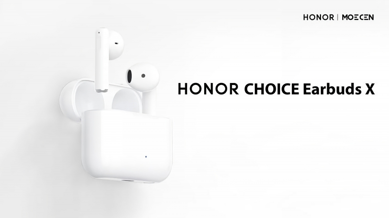 TWS-наушники Honor Choiсe Earbuds X с Bluetooth 5.2, защитой IPX4 и автономностью до 28 часов выйдут за пределами Китая