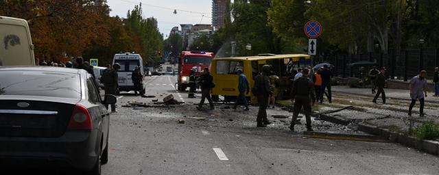 Пять человек погибли при обстреле крытого рынка в Донецке