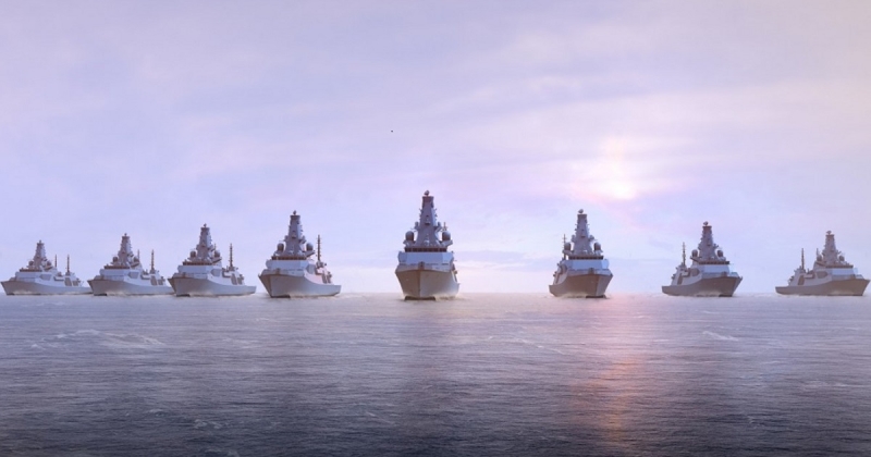 BAE Systems получила £4,2 млрд на строительство пяти фрегатов класса Type 26 для Королевского ВМФ Великобритании