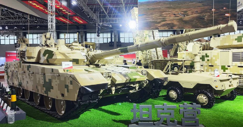 Китай представил модернизированную версию танка VT4 – он имеет улучшенную защиту, повышенную огневую мощь и может запускать дроны-камикадзе