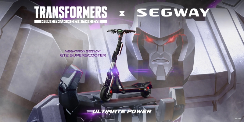Segway-Ninebot и Hasbro выпустили ограниченную серию картов и электросамокатов в честь Трансформеров