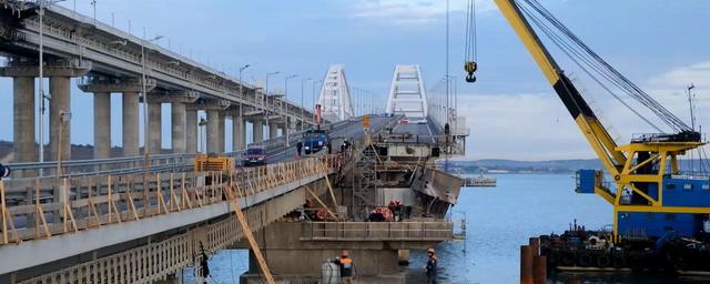 Вице-премьер Хуснуллин: Все пролеты Крымского моста обследованы