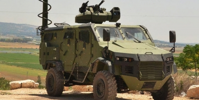 ВСУ используют на фронте GAIA Amir: израильские бронированные автомобили с колёсной формулой 4×4 и на базе шасси Ford F550