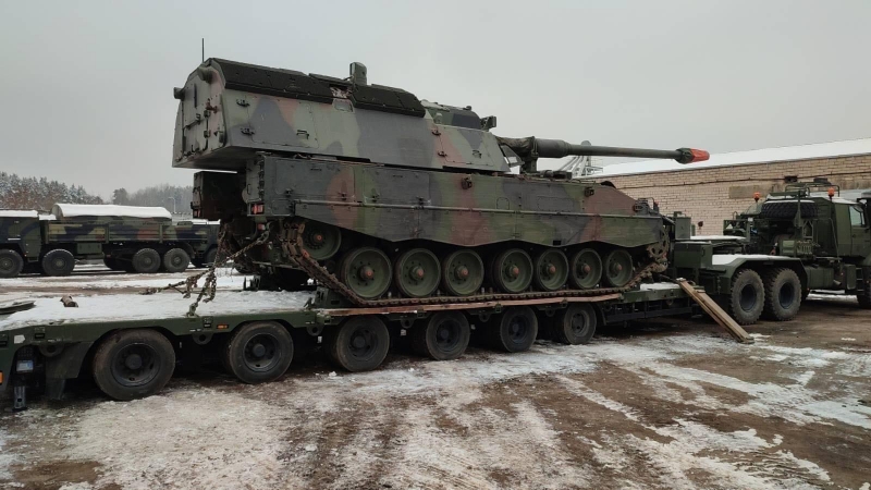 Литва отремонтировала ещё две немецкие самоходные гаубицы PzH 2000 для Вооружённых Сил Украины