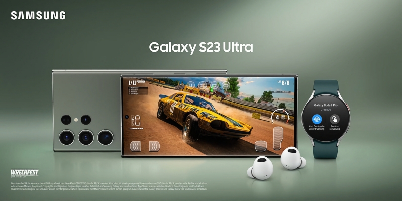 Dynamic AMOLED-дисплей с адаптивной частотой, чип Snapdragon 8 Gen 2, зарядка на 45 Вт и камера на 200 МП: инсайдер раскрыл характеристики Galaxy S23 Ultra