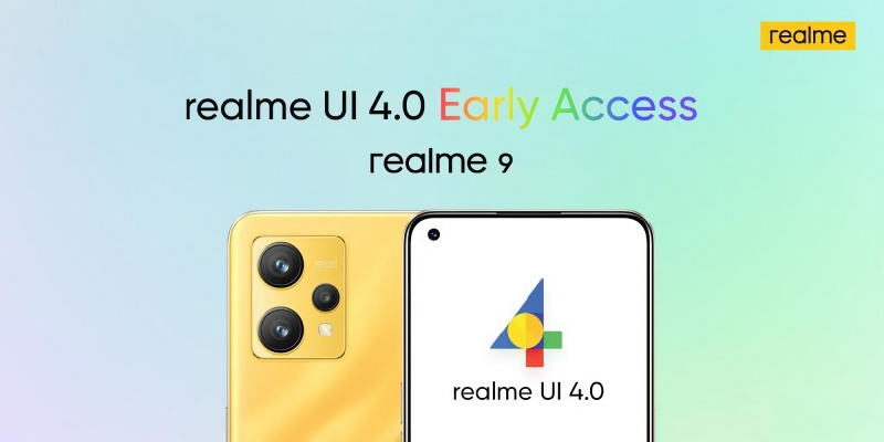 realme запустила программу тестирования realme UI 4.0 на основе Android 13 для realme 9 4G
