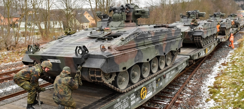 Германия отправила Украине боевые машины пехоты Marder