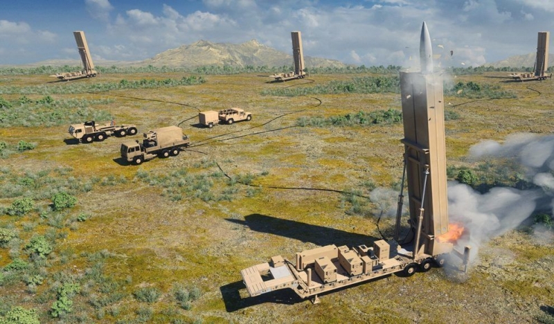Армия США развернула первый дивизион гиперзвукового оружия LRHW с дальностью пуска более 2775 км и скоростью 6174 км/ч