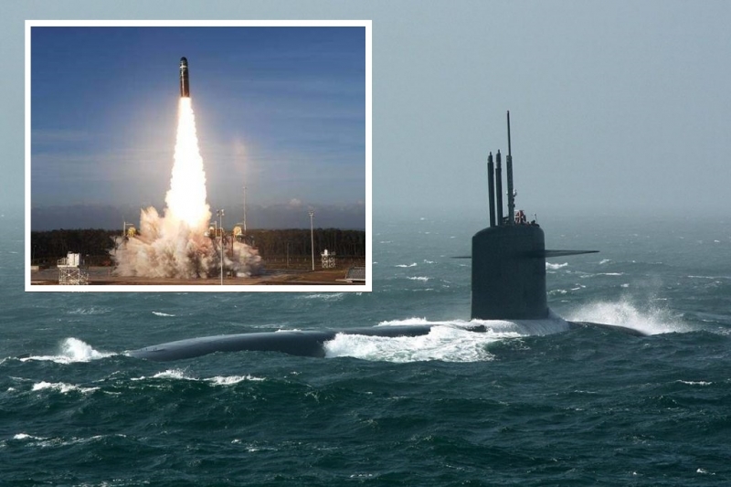 Французская субмарина Le Terrible успешно запустила баллистическую ракету M51 с дальностью пуска до 10 000 км, которая может нести до 10 ядерных боеголовок мощностью 100 килотонн