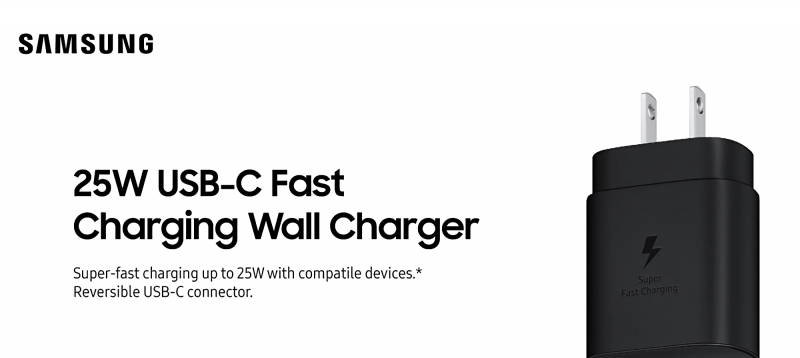 25-ваттную зарядку Samsung с портом USB-C можно купить на Amazon со скидкой 29%