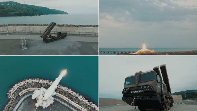 Roketsan провела второе успешное испытание баллистической ракеты TAYFUN с перспективной дальностью пуска 1000 км