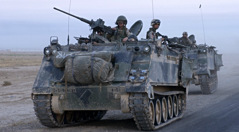 Бельгия передаст Украине новую партию американских бронетранспортёров M113