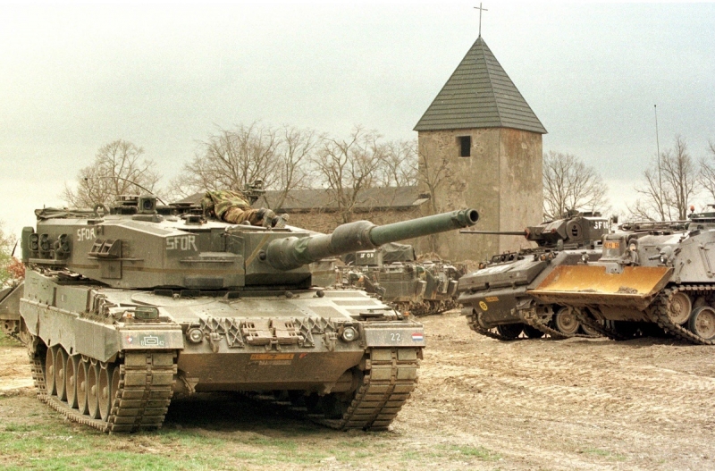 Нидерланды хотят впервые с 2011 года вернуть на вооружение немецкие танки Leopard 2