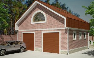 Достоинства двухэтажного гаража: удобство и экономия пространства