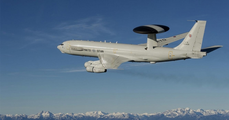 НАТО размещает американские самолёты дальнего радиолокационного обнаружения E-3 Sentry рядом с российской границей в Европе