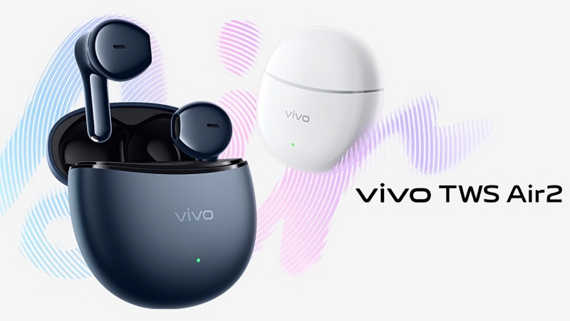 vivo TWS Air 2: драйверы на 14.2 мм, Bluetooth 5.3 и автономность до 30 часов за $18