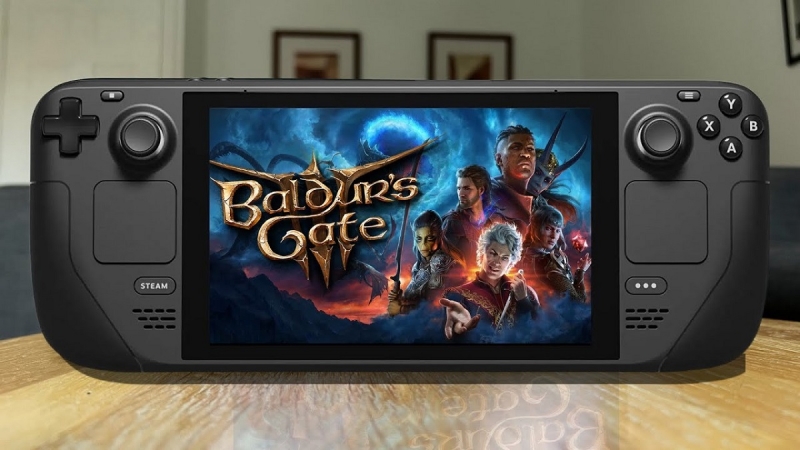 Baldur’s Gate III и Cyberpunk 2077 стали самыми популярными играми на Steam Deck в ноябре