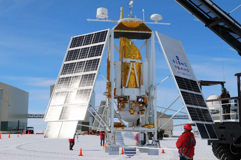 Воздушный шар над Антарктидой поможет NASA лучше изучить Млечный Путь и ближайшие галактики