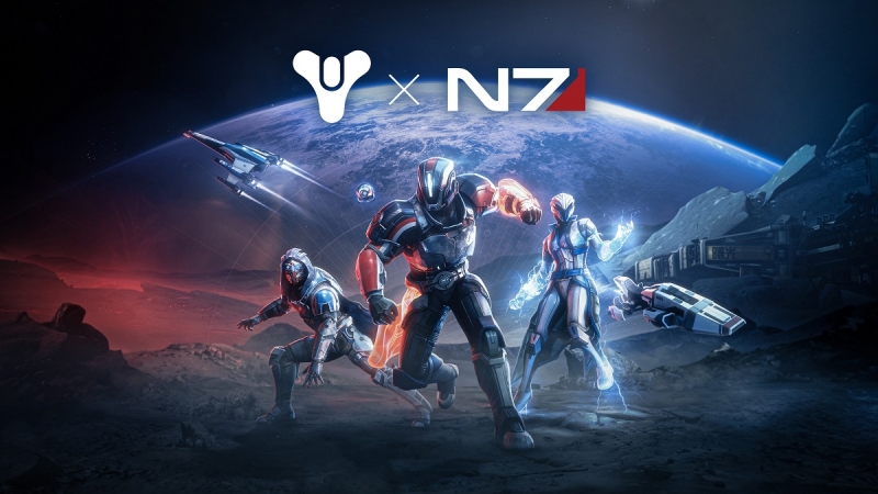 В Destiny 2 появится броня Командора Шепарда и других персонажей франшизы Mass Effect: Bungie анонсировала очередной кроссовер