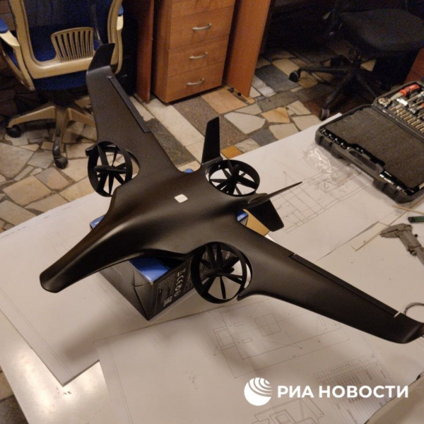 В России разработали сверхскоростной дрон-конвертоплан