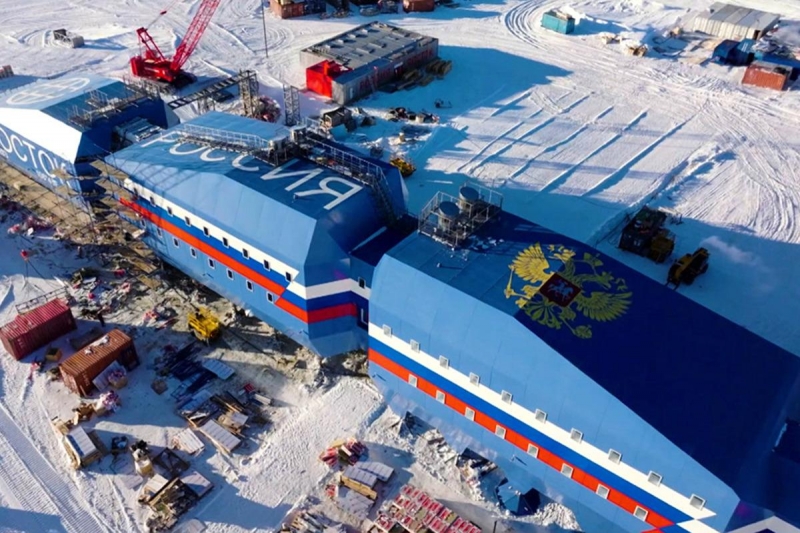 Владимир Путин открыл новый зимовочный комплекс в Антарктиде