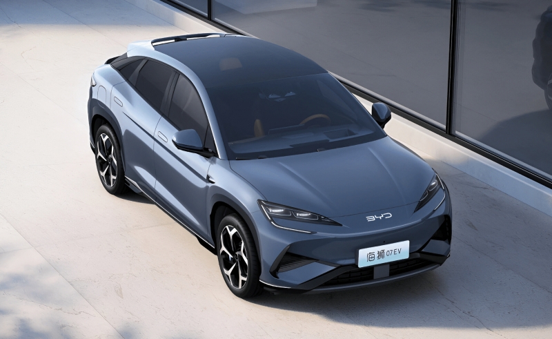 Конкурент Tesla Model Y: BYD представила Sea Lion 07 с запасом хода до 610 км и ценой от $26 000