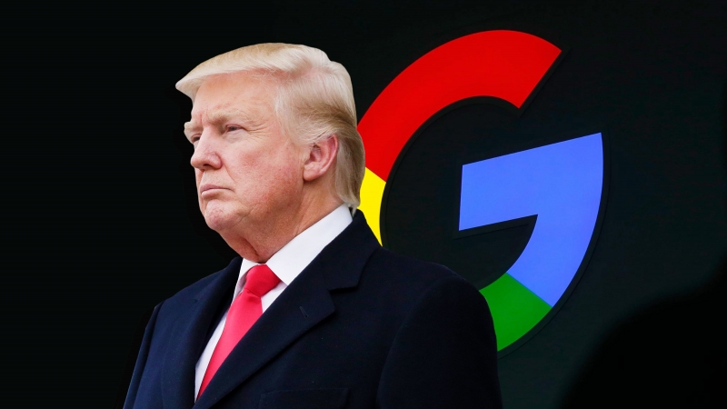 Дональд Трамп обещает борьбу с Google при победе в выборах 2024 года