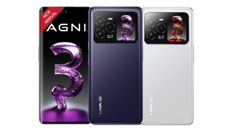 Смартфон Lava Agni 3 5G с двумя AMOLED-экранами и специальной кнопкой для различных действий представлен в Индии