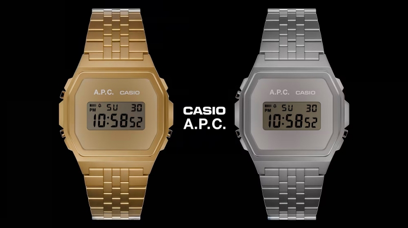 Привет из 1970-х: A.P.C. и Casio представили новые часы в ретро-стиле